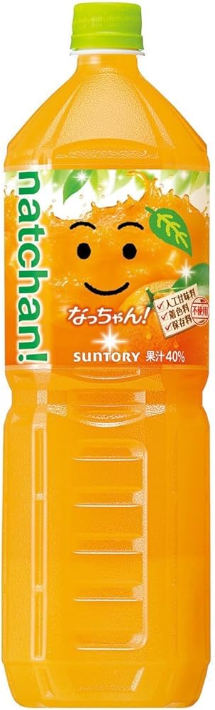 Amazon.co.jp: サントリー なっちゃん オレンジ 1.5Lペットボトル×8本