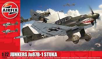 Amazon | エアフィックス(Airfix) 1/72 ドイツ空軍 ユンカース Ju87 B