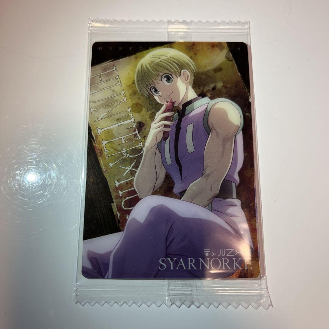 Amazon.co.jp: HUNTER × HUNTER シャルナーク カード 幻影旅団 : おもちゃ