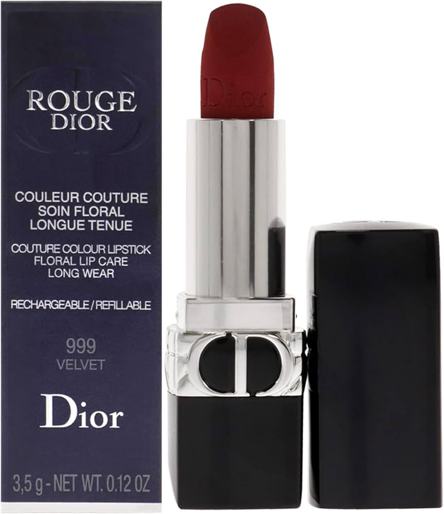 Amazon.com : Christian Dior Rouge Dior Couture Lipstick - 999