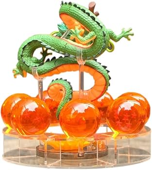 Amazon.co.jp: NEBAISEN 樹脂シェンロンフィギュアセット 15cm 神龍像