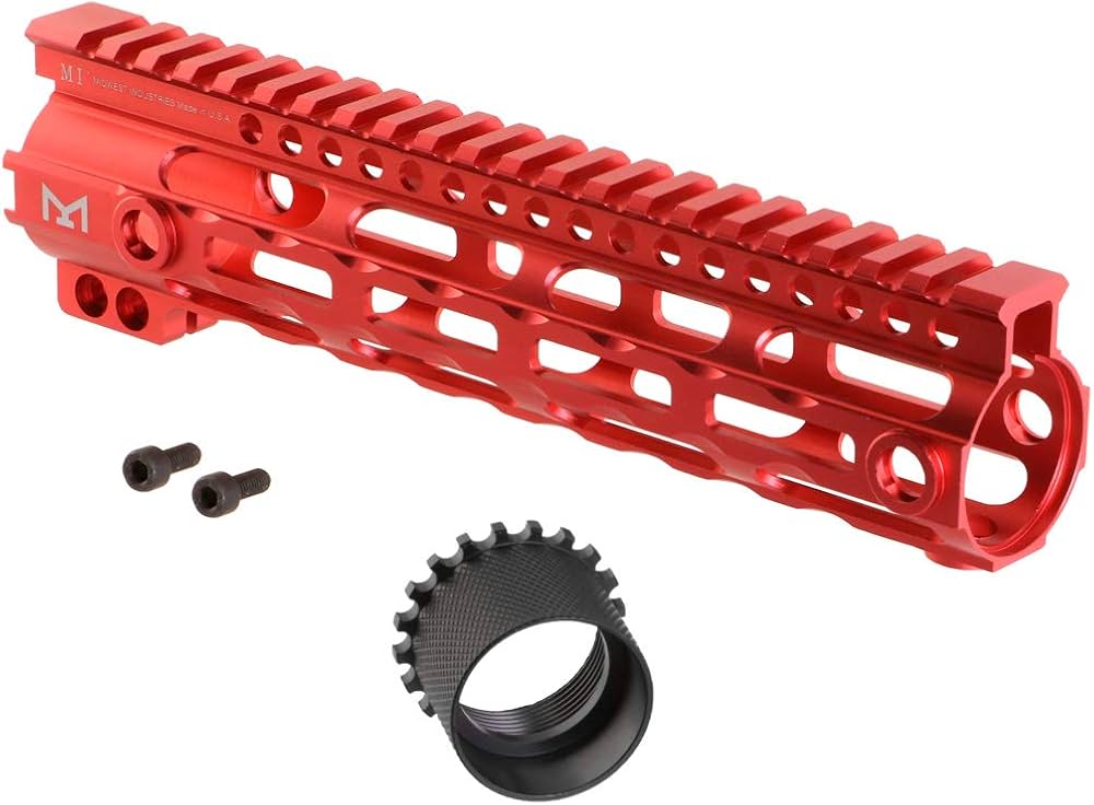 Amazon.co.jp: MIDWEST タイプ 超軽量 アルミ製 M-LOK ハンドガード