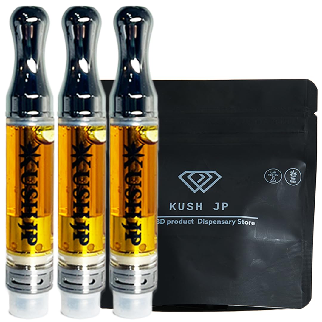 Amazon | 【KUSH JP】3本セット CBD/CBG/CBNリキッド 高濃度90% (1ml×3