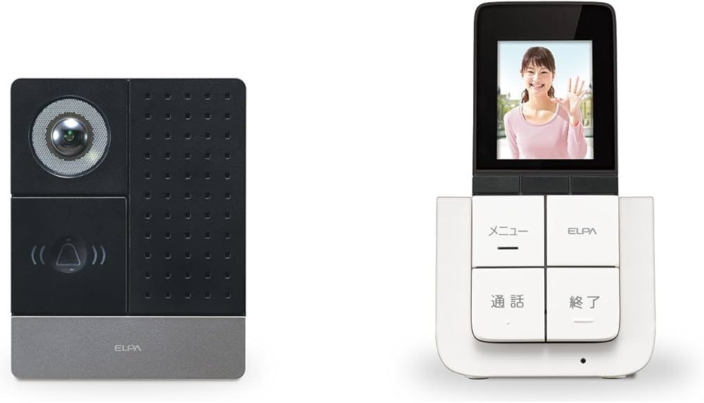 Amazon.co.jp: エルパ(ELPA) DECTワイヤレステレビドアホン DHS