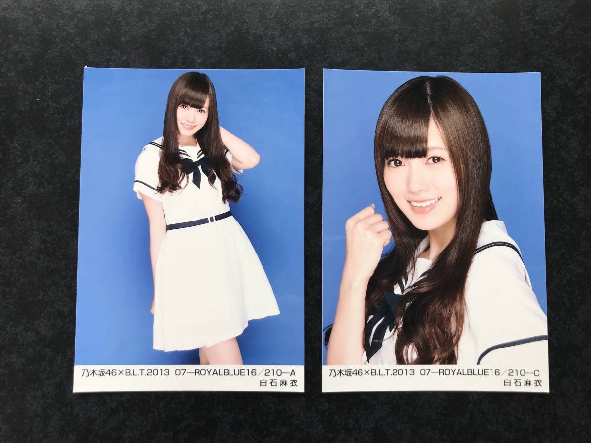 白石麻衣さん 直筆サイン入りチェキ 乃木坂46 まいやん