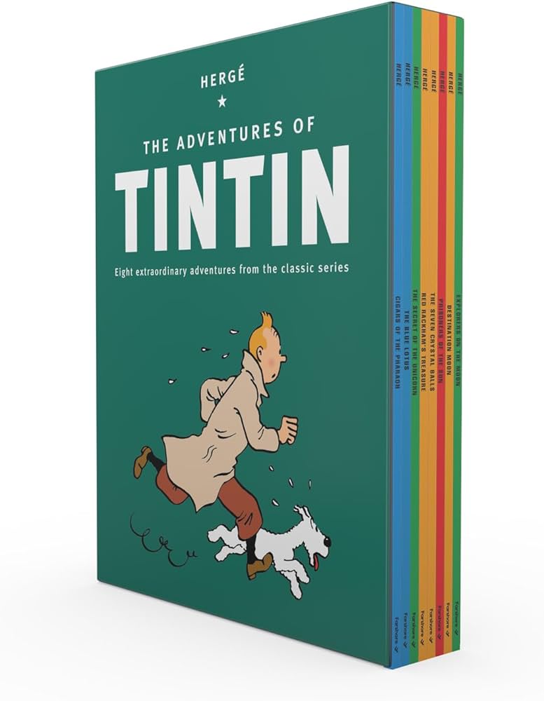 Farshore ADVENTURES OF TINTIN 8 PB.: Hergé: 9780008685461: Amazon
