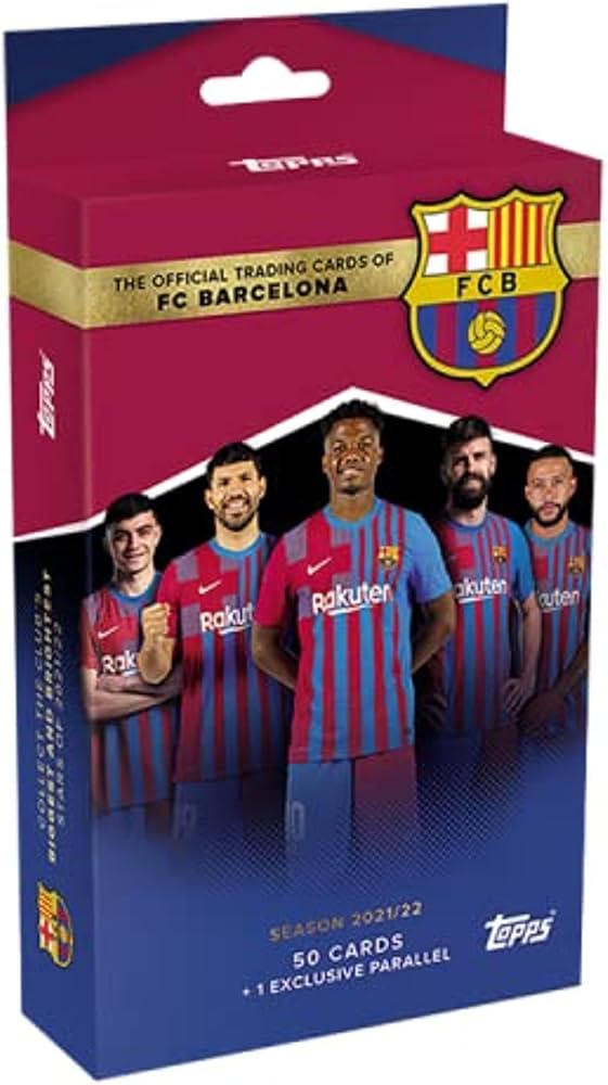 Amazon | 2021/22 Topps FC Barcelona Official Team Set FCバルセロナ