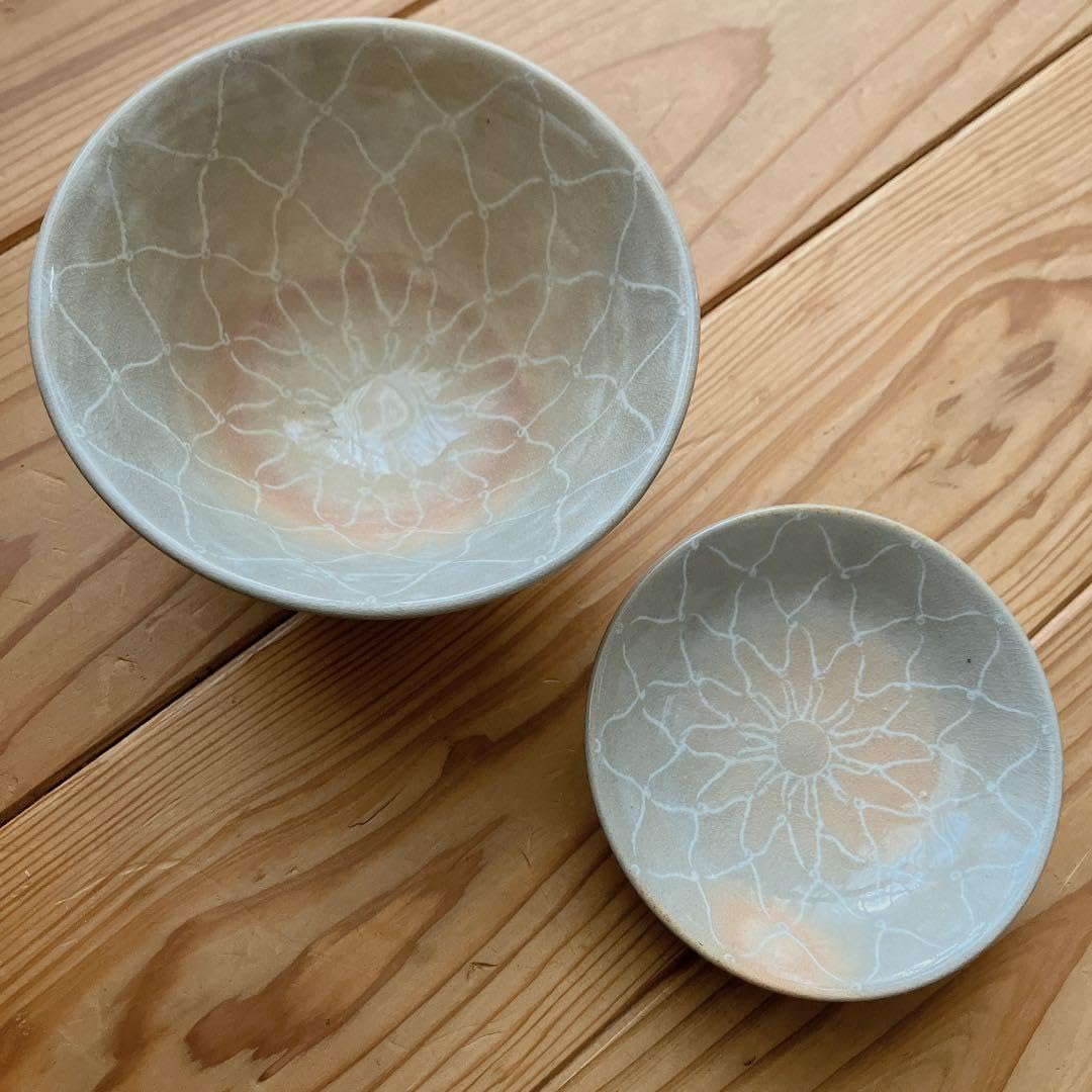 Amazon.co.jp: 十四代 坂倉新兵衛 萩焼 聴泉庵 茶碗 蓋付き 湯呑み