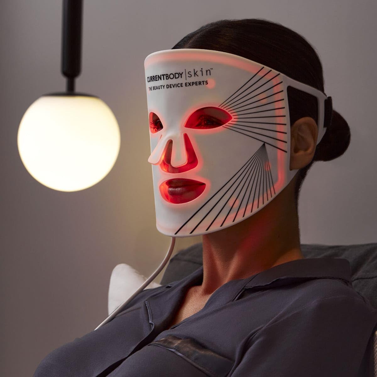 Amazon.com : CurrentBody Skin LED Light Therapy Face Mask | Red