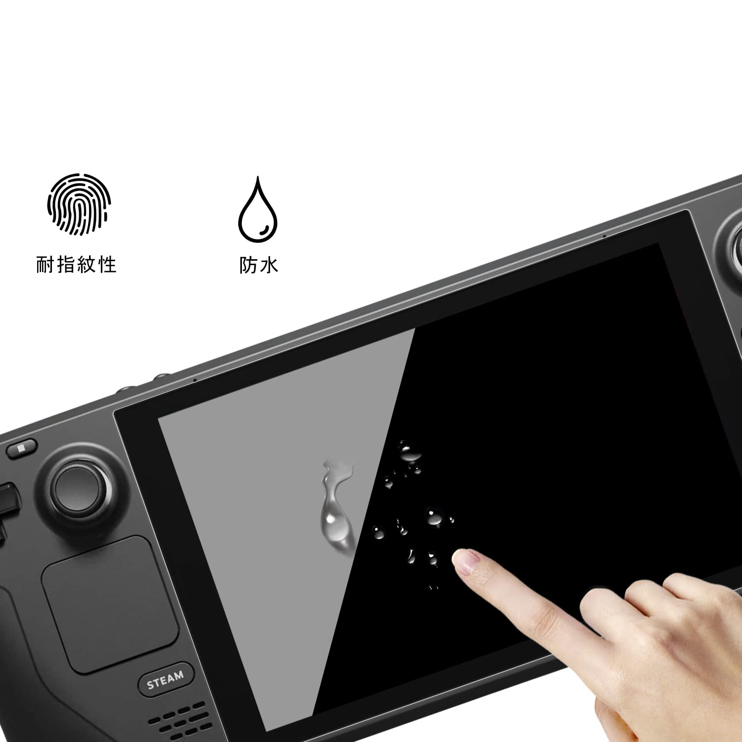 Amazon.co.jp: 【2枚入り】Steam Deck/Steam Deck OLED用 画面保護