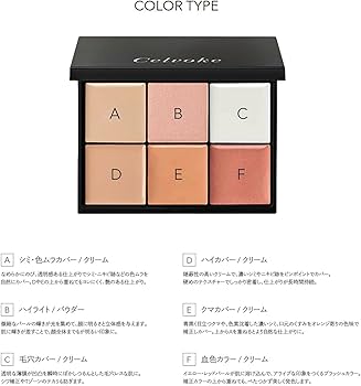 Amazon.co.jp: Celvoke(セルヴォーク) シームレス フェイスパレット 01