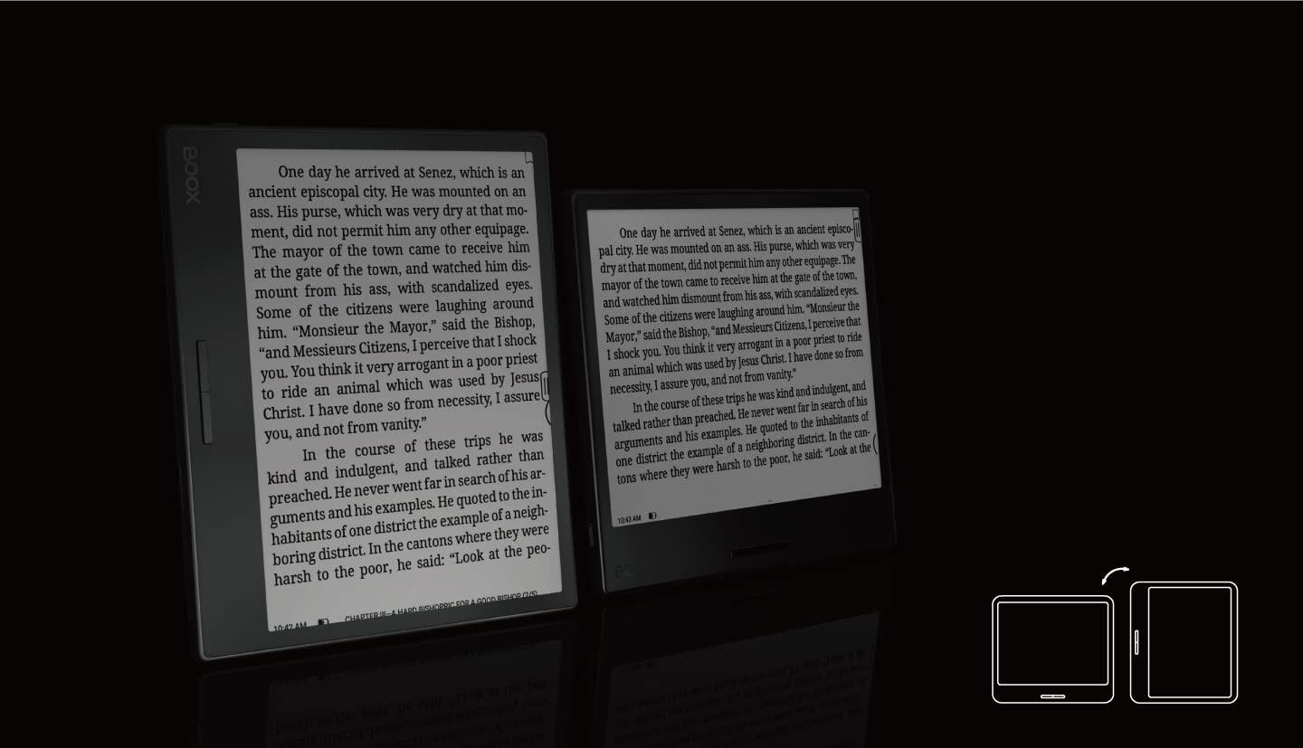 Amazon.co.jp: BOOX Leaf2 7型電子ペーパー Androidタブレット