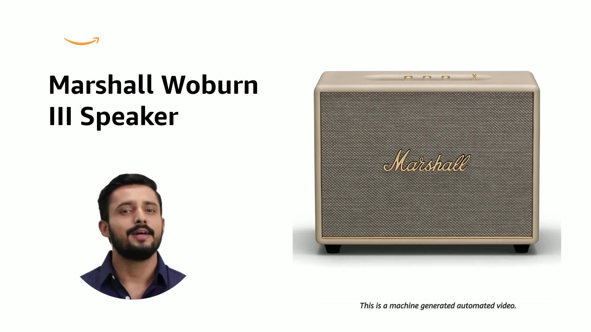 Marshall Woburn III 120W Premium Home Wireless Speaker with