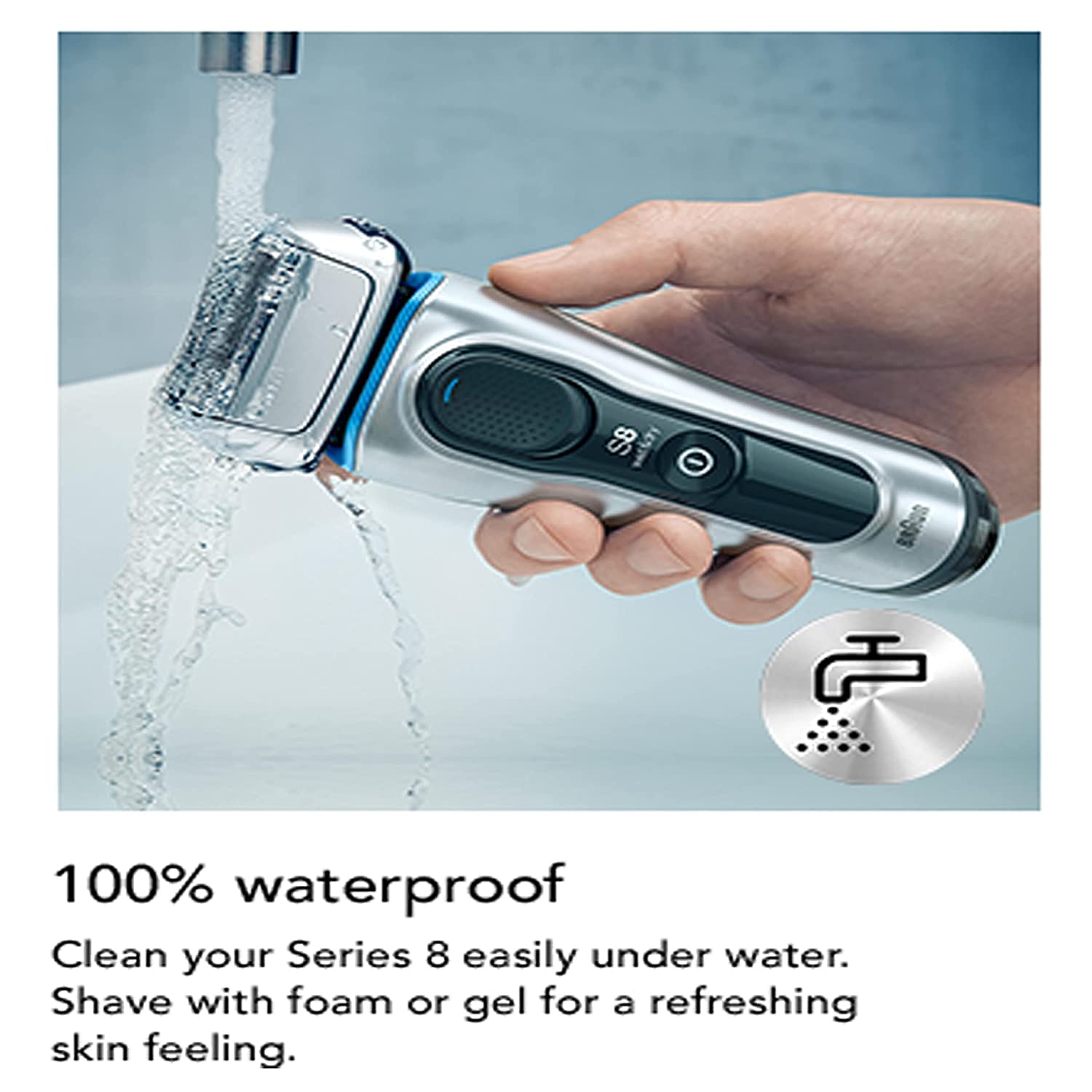 Amazon.com: Braun Series 8 8370cc Next Generation, Electric Shaver