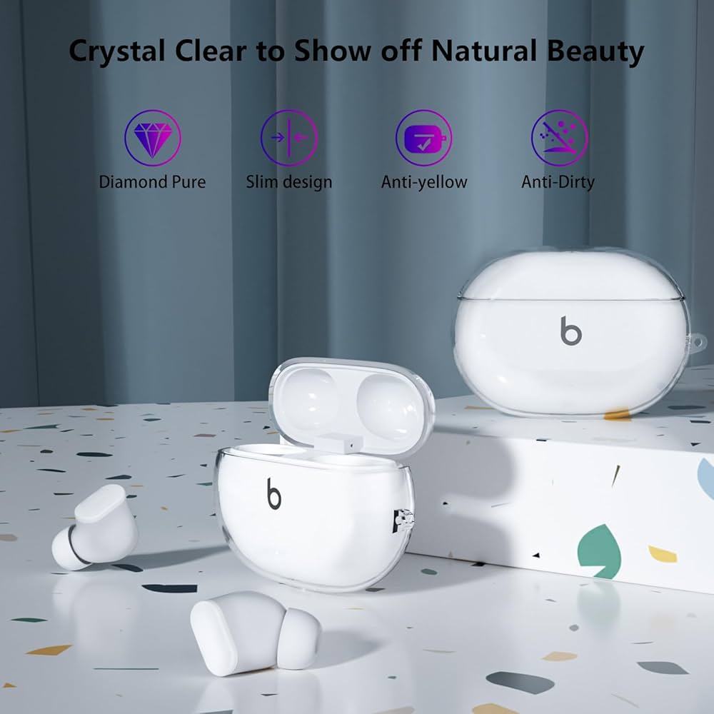 Amazon.com: Aircawin for Beats Studio Buds Plus Case Clear 2021