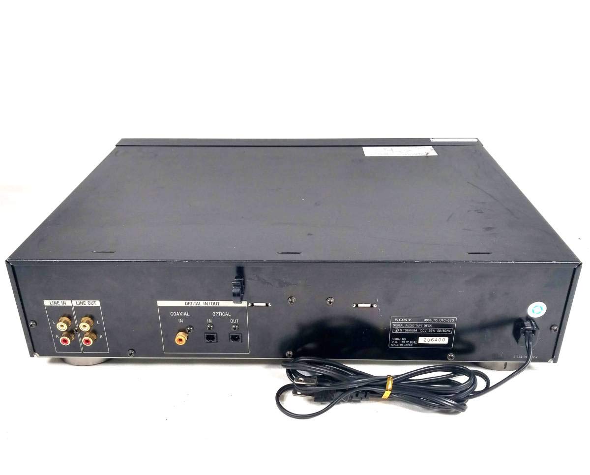 Amazon | SONY DTC-690 DATデッキ ケーブル付 | SONY | カセットデッキ