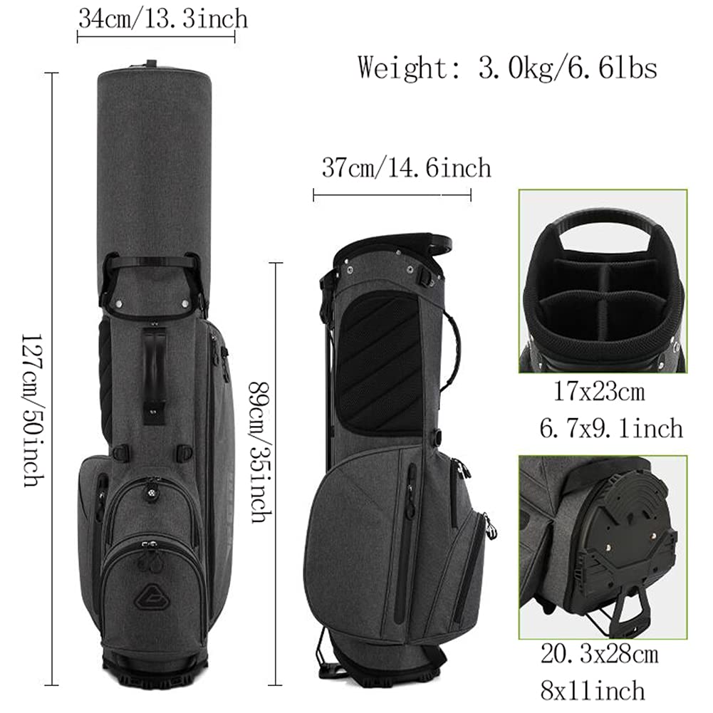 Amazon | メンズとレディースのスタンドタイプゴルフバッグ