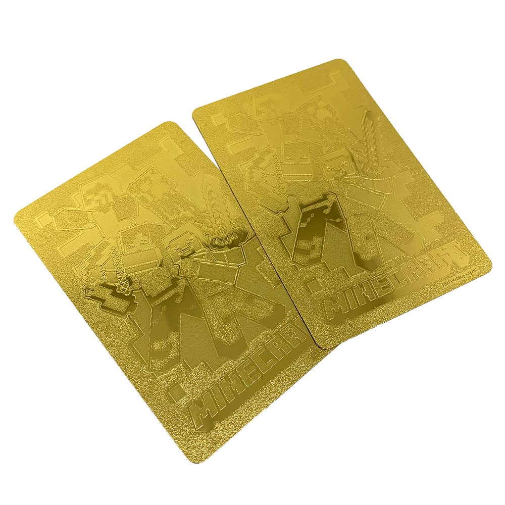 Amazon.co.jp: 金色に輝くかっこいいトランプ マイクラ ゴールド