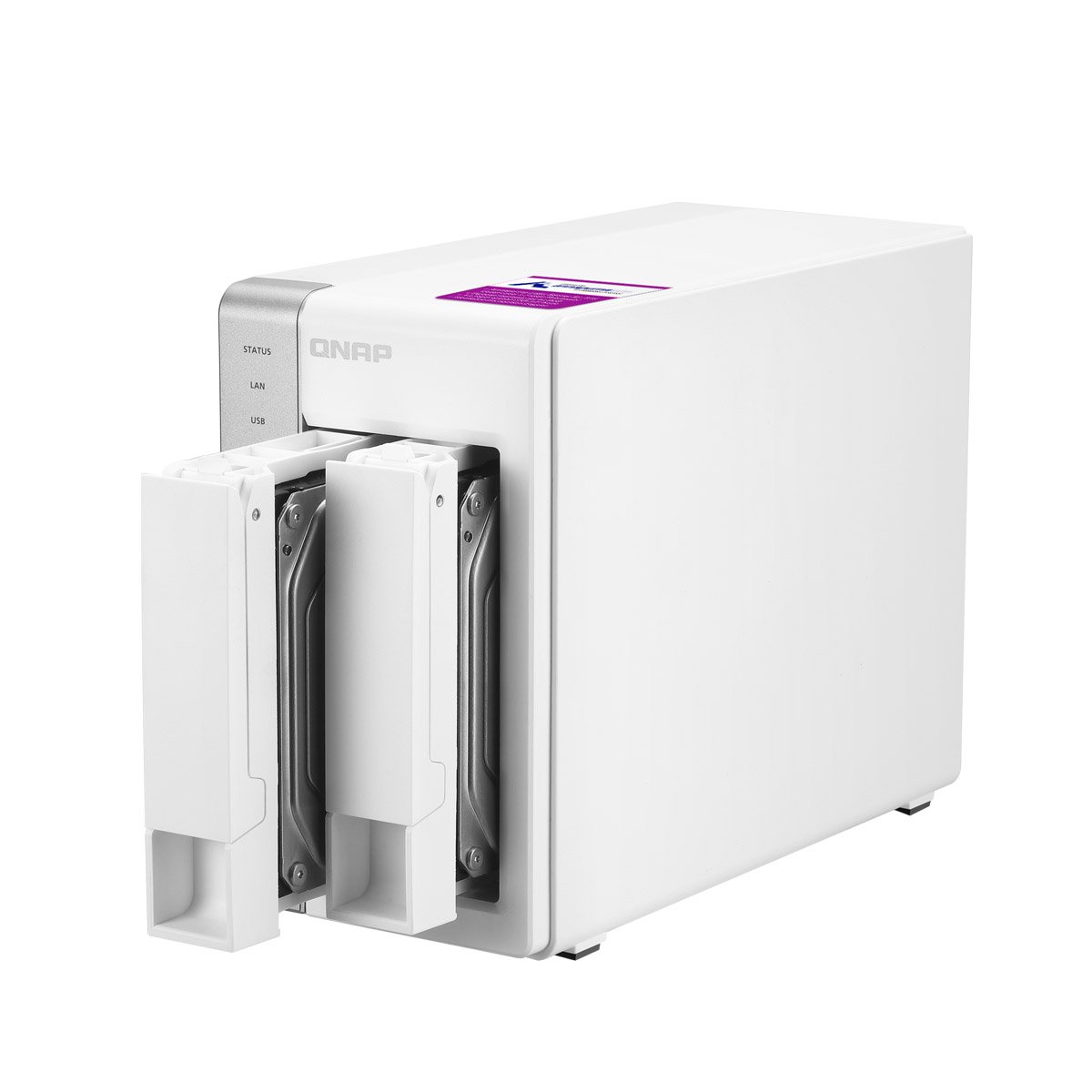 Amazon.co.jp: QNAP TurboNAS 2ベイ HDDレス タワー型 TS-231P2-4G