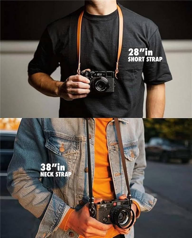 Amazon.com : Evergreen Leather Camera Strap – Split Ring, 28 Inch