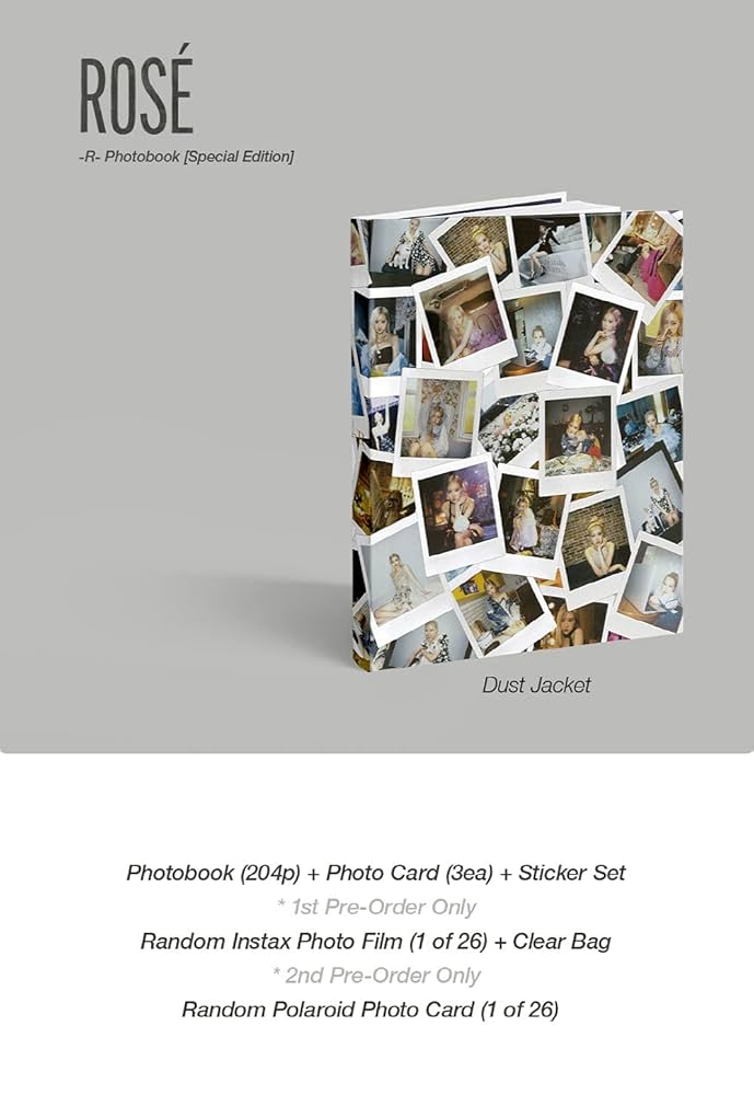 Amazon.co.jp: 【2次予約販売】ロゼ ブラックピンク - Rosé -R