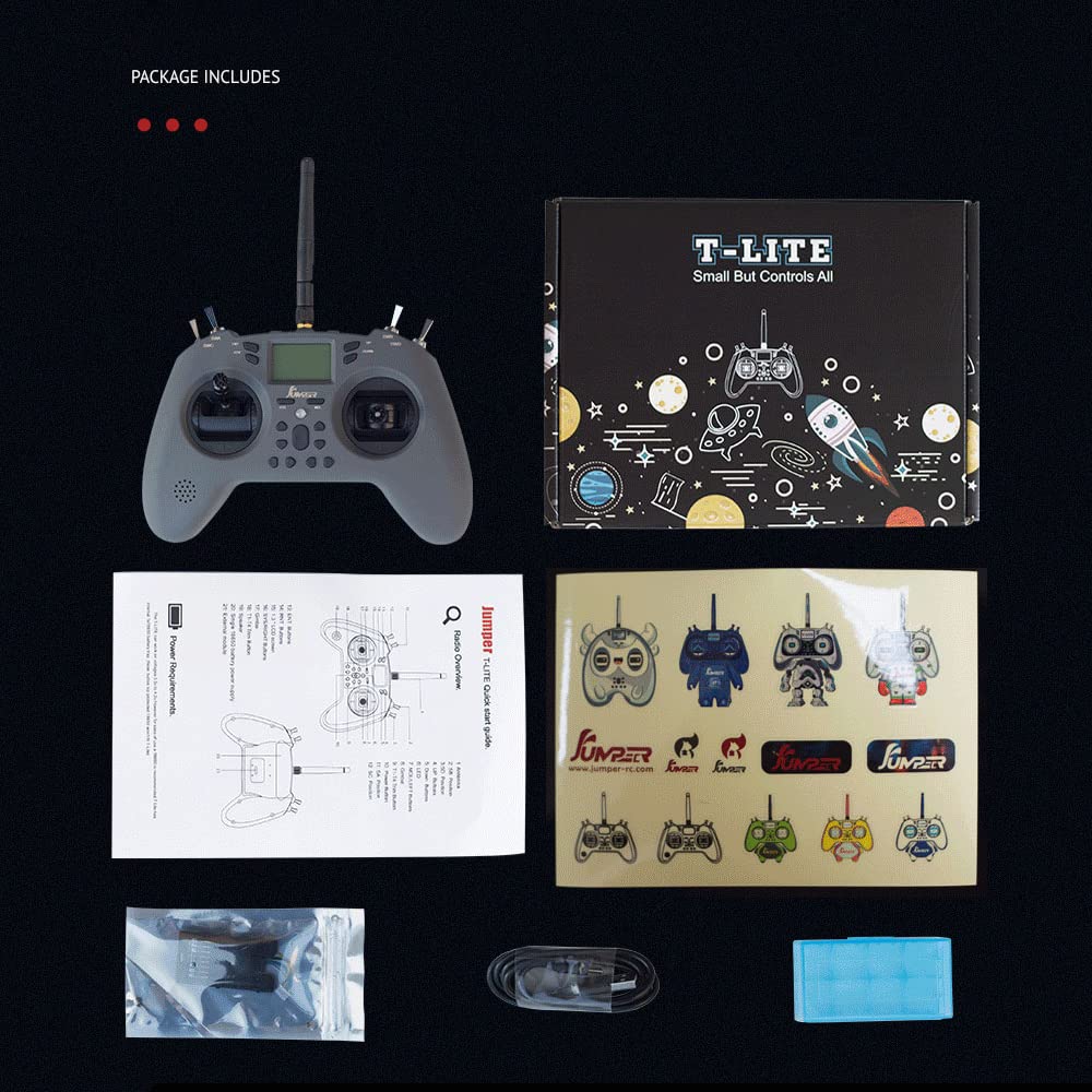 Amazon | JUMPER T-LITE V2 2.4Gプロポ送信機 マルチプロトコル 技適