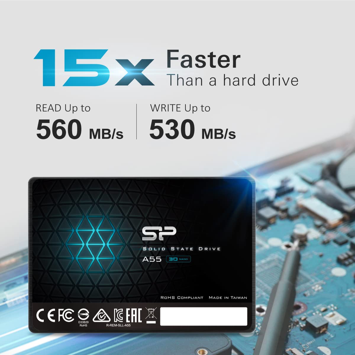 Amazon.in: Buy Silicon Power SP SP SP Ace A55 1TB SATA SSD, Up to