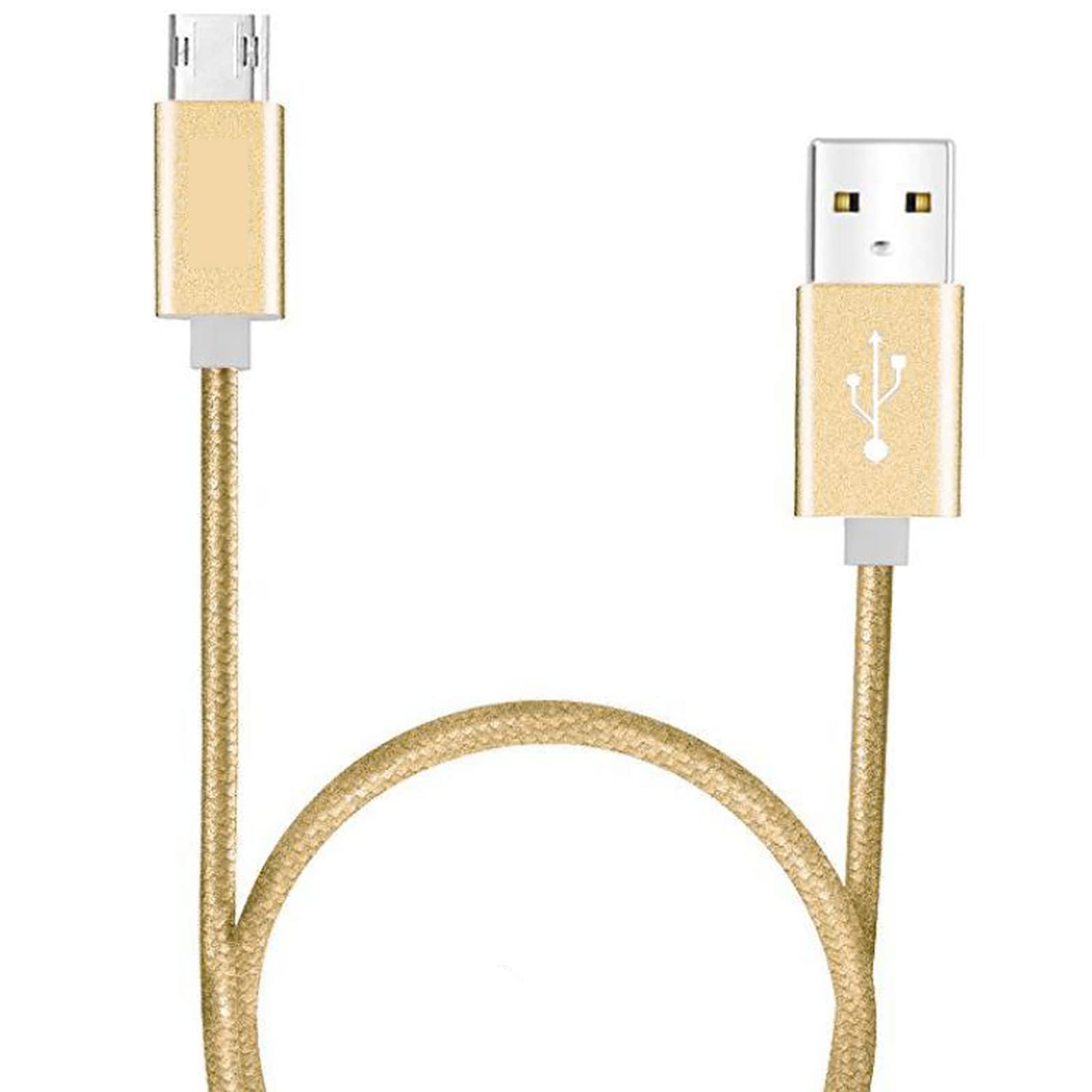 Braided Data Charger Micro USB Cable Cord for Kobo Libra H2O Forma
