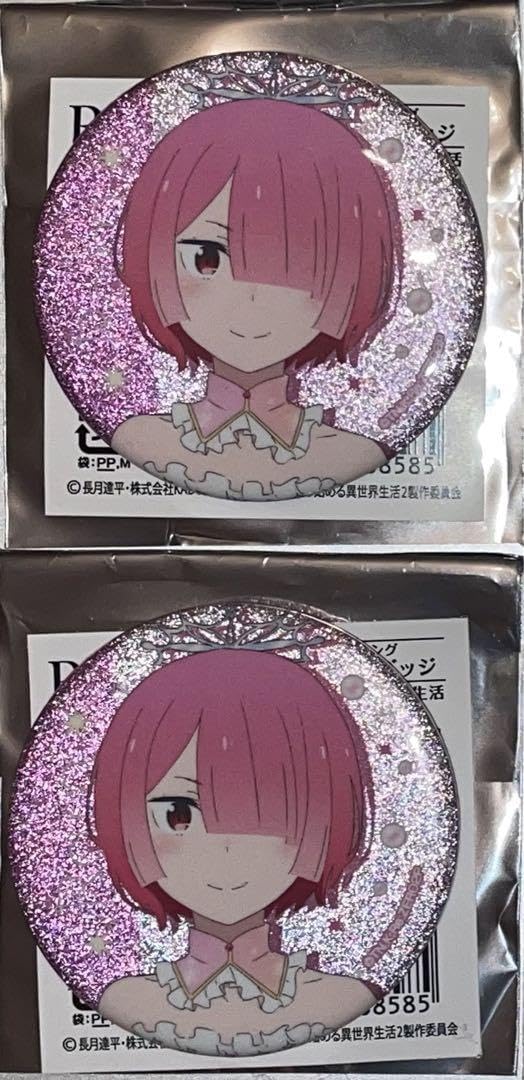 リゼロ ラム 万博 缶バッジ グッズ-バッチ】Re:ゼロから始める異世界
