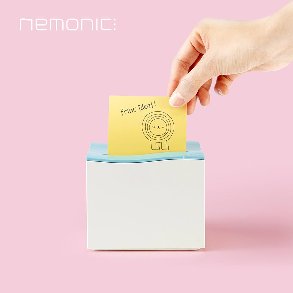 MANGOSLAB NEMONIC Sticky notes printer, MIP-001W : Buy Online at