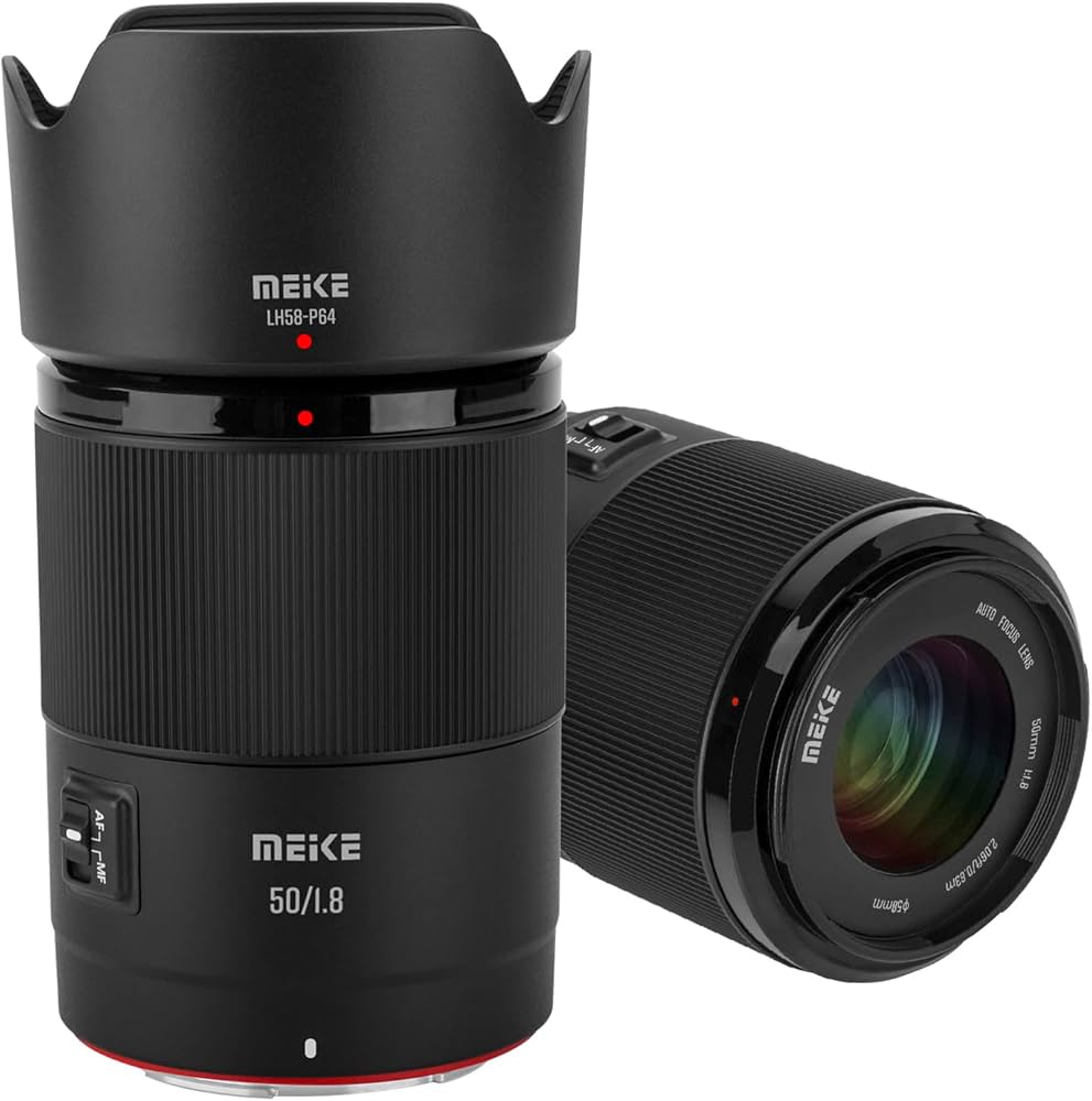 Amazon.co.jp: MEKE 50mm f1.8 オートフォーカス STM ポートレート