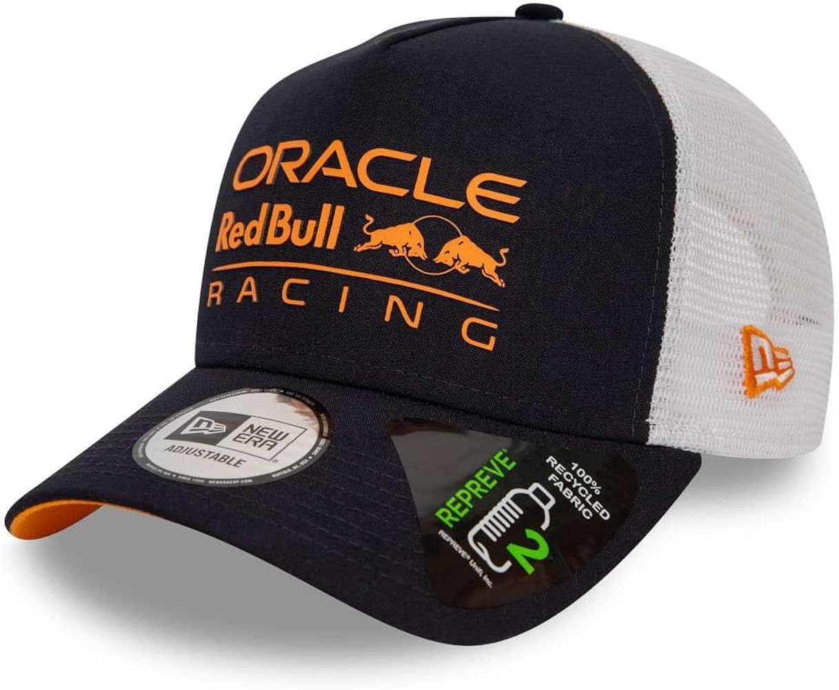 New Era A-Frame Snapback Trucker Cap - Red Bull Racing Navy, Navy