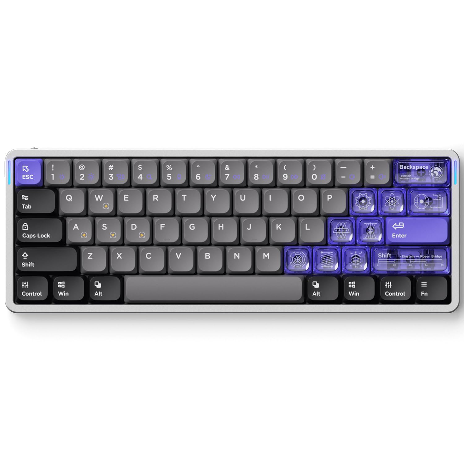 Amazon.com: nuphy Air60 HE Wired Magnetic Gaming Keyboard,61 Keys