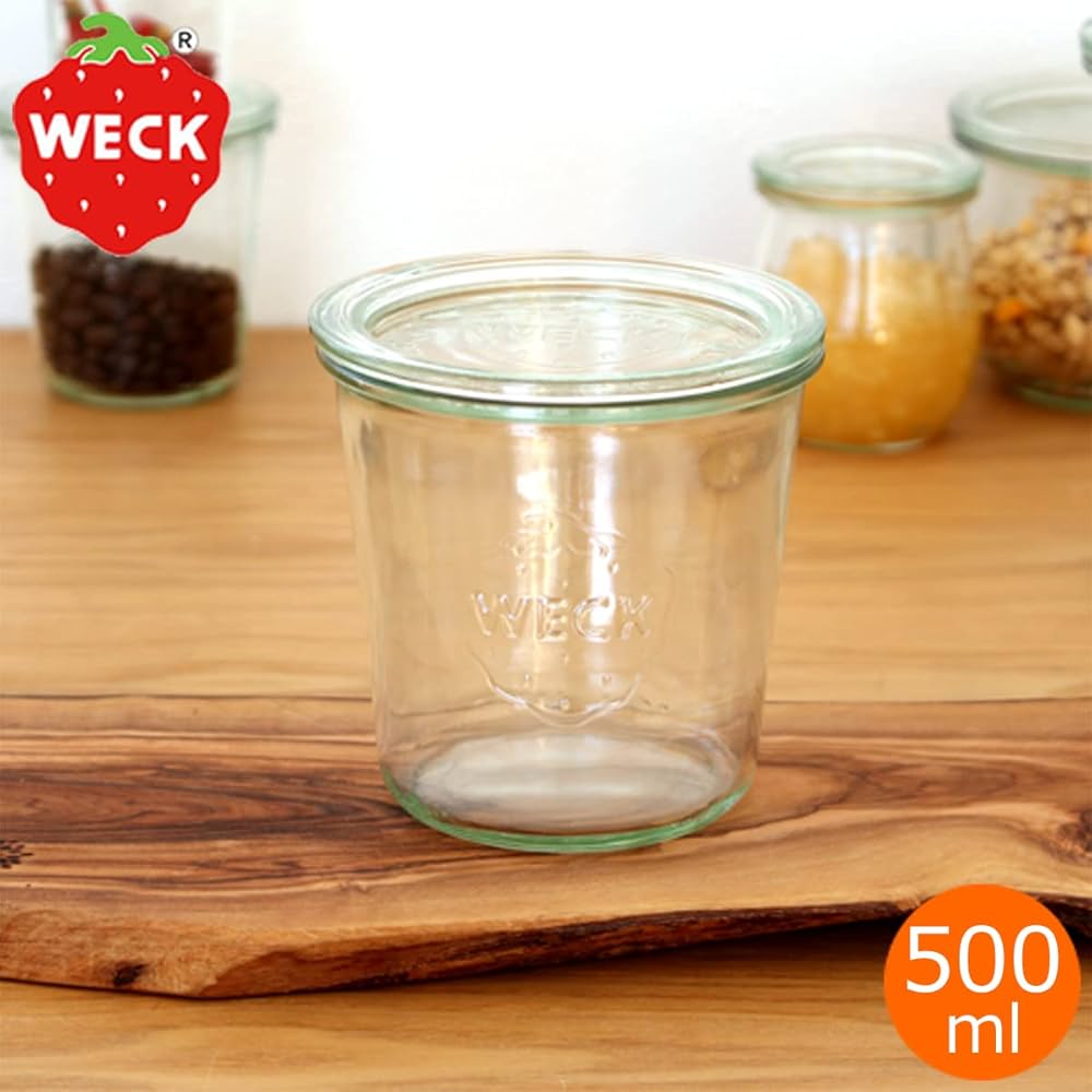 Amazon｜WECK キャニスター ガラスキャニスター 保存容器 保存瓶 WE