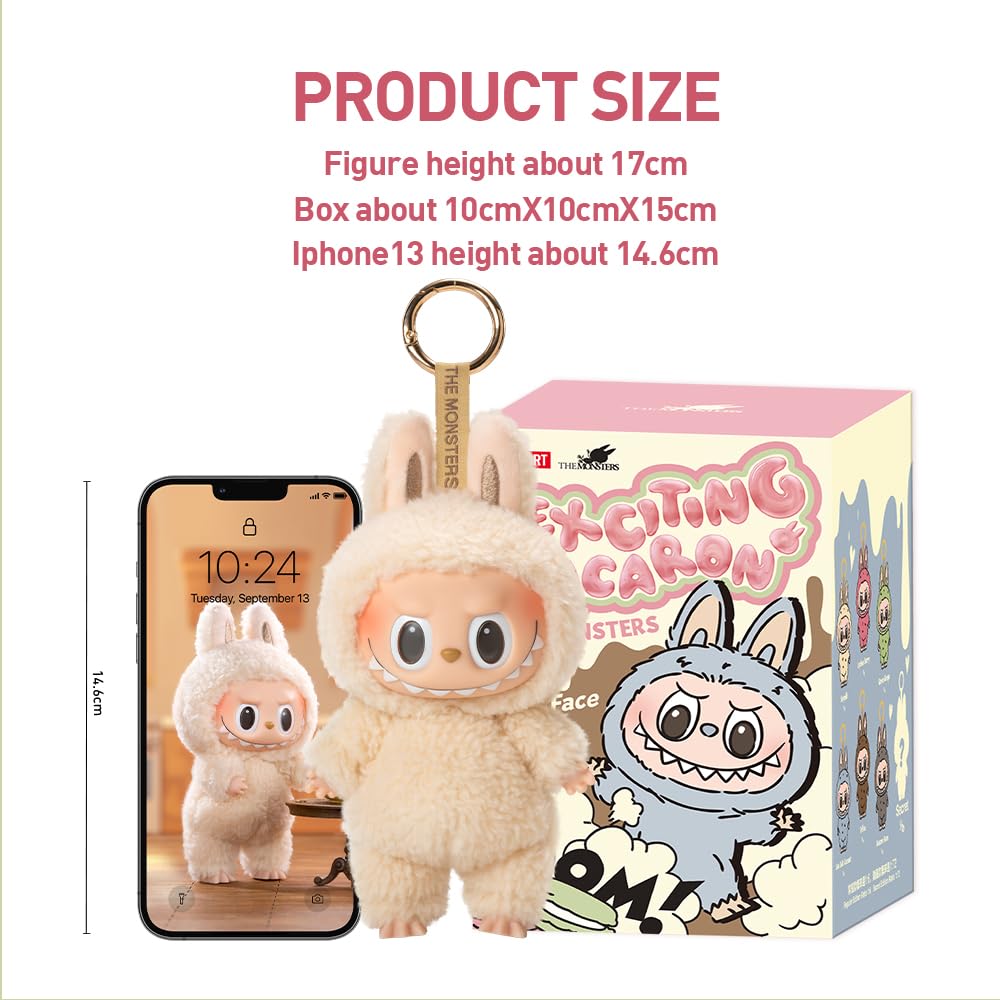 Amazon.co.jp: POP MART THE MONSTERS Exciting Macaron Plush Toy