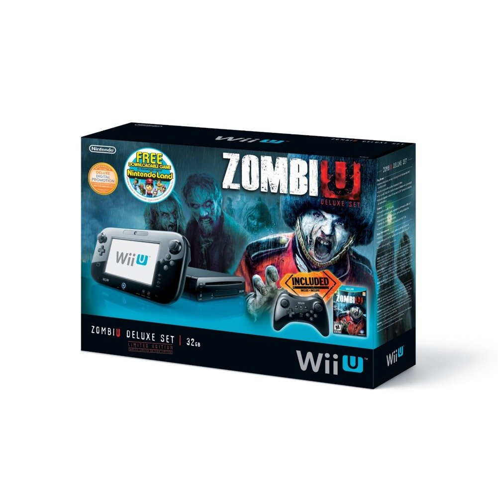 Amazon.com: ZombiU Deluxe Set Wii U Console : Video Games