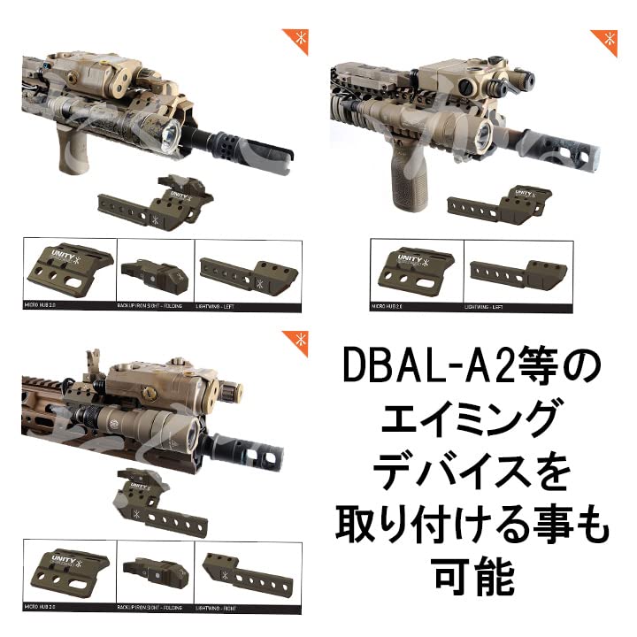 Amazon | AIRSOFTラボ Unityタイプ セット FUSION Micro Hub 2.0