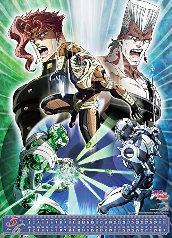 Amazon.co.jp: 2015カレンダー ジョジョの奇妙な冒険 The Animation