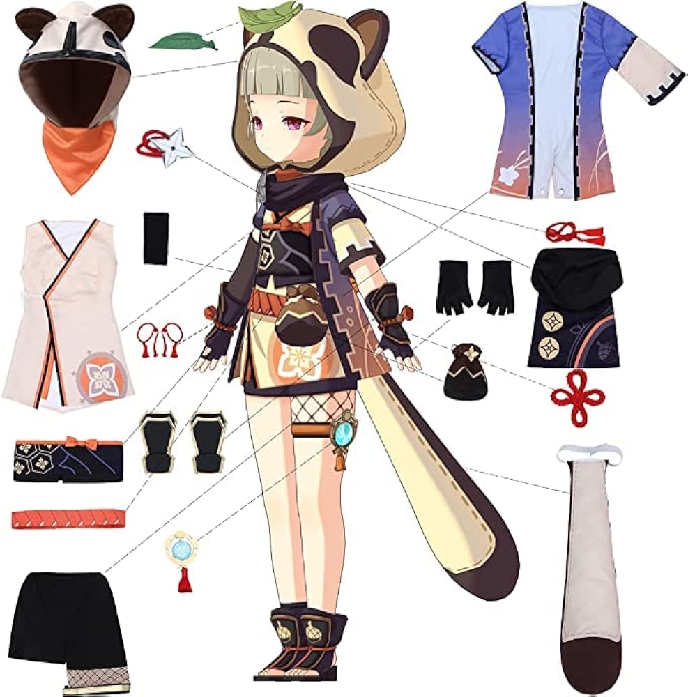 Amazon.co.jp: [XIN YUE] 早柚 コスプレ衣装 原神 サユ イベント