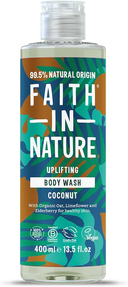 Amazon.com : Faith in Nature Shower Gel Foam Bath Coconut 13 5 fl