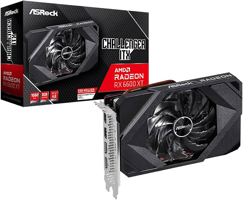 Amazon | ASRock AMD Radeon RX6600XT搭載 グラフィックボード GDDR6