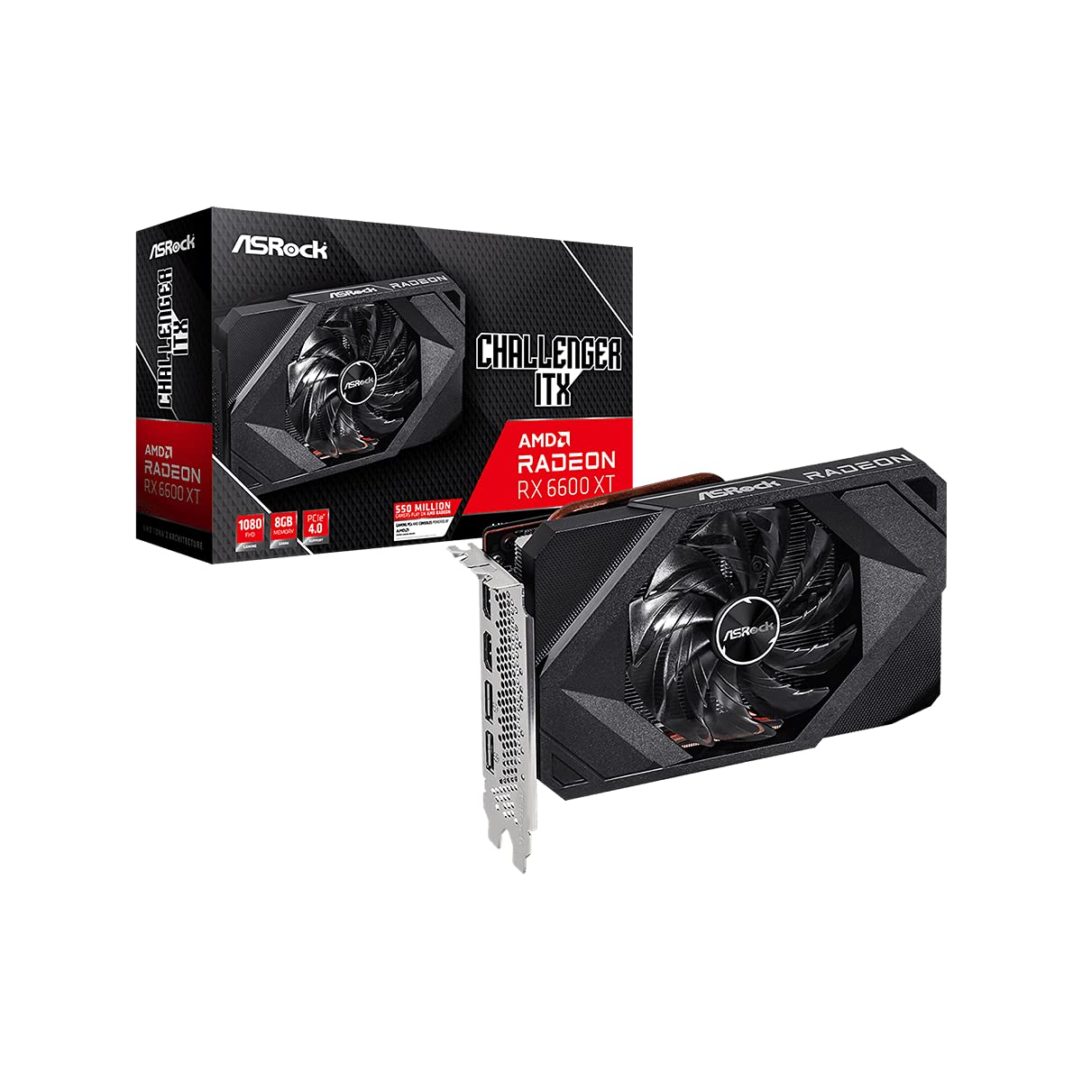 Amazon | ASRock AMD Radeon RX6600XT搭載 グラフィックボード GDDR6