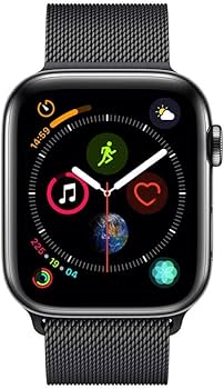 Amazon.com: Apple Watch Series 4 (GPS + Cellular, 44mm) - Space