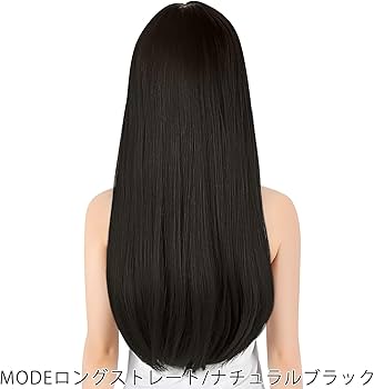 Amazon.co.jp: [TefuRe] ウィッグ フルウィッグ ロング ストレート 黒