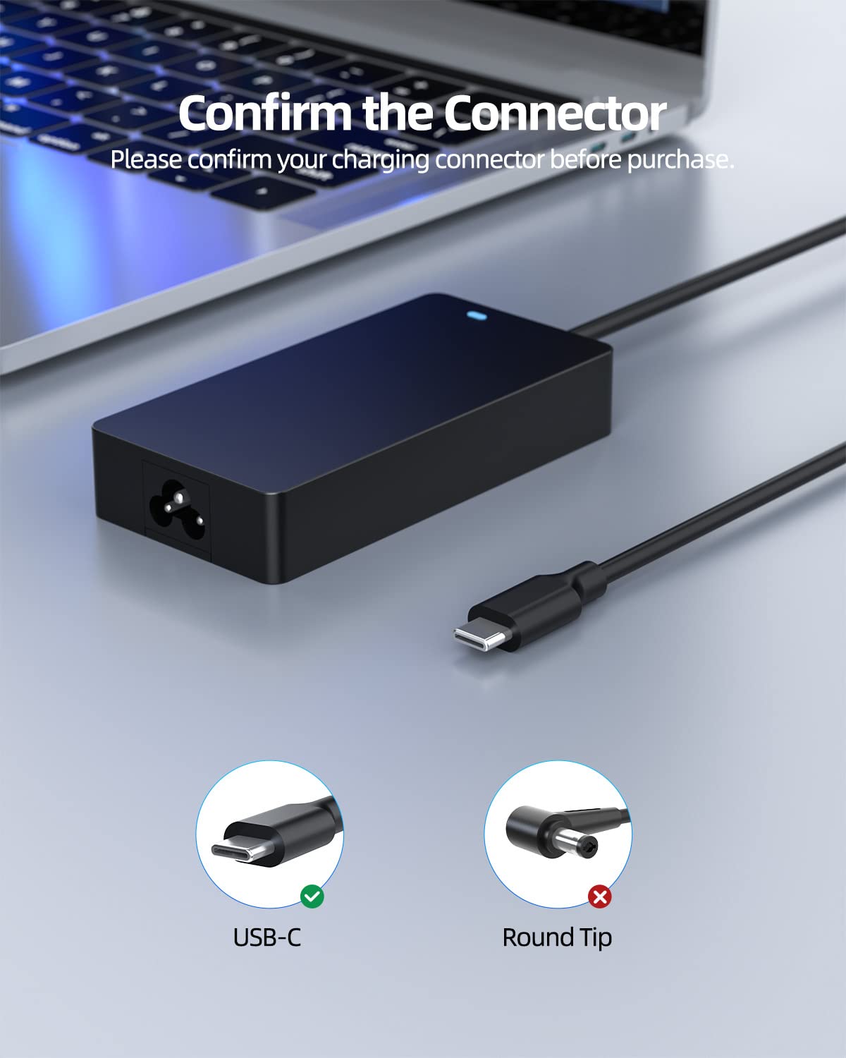 Amazon.com: 100W 90W 65W USB-C AC Charger Fit for MSI Summit E16