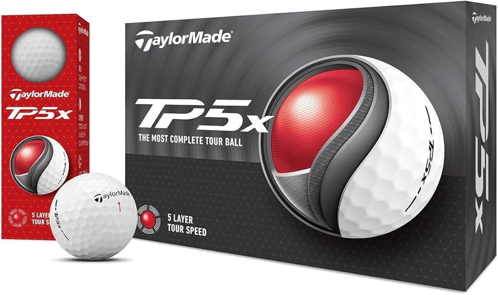 Amazon.co.jp: テーラーメイド TP5 ボール TP5x ボール 3ダースセット