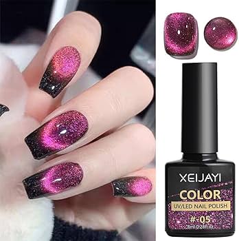 Amazon.co.jp: マグネットネイル 微粒子 ジェルネイルセット 6色 磁石