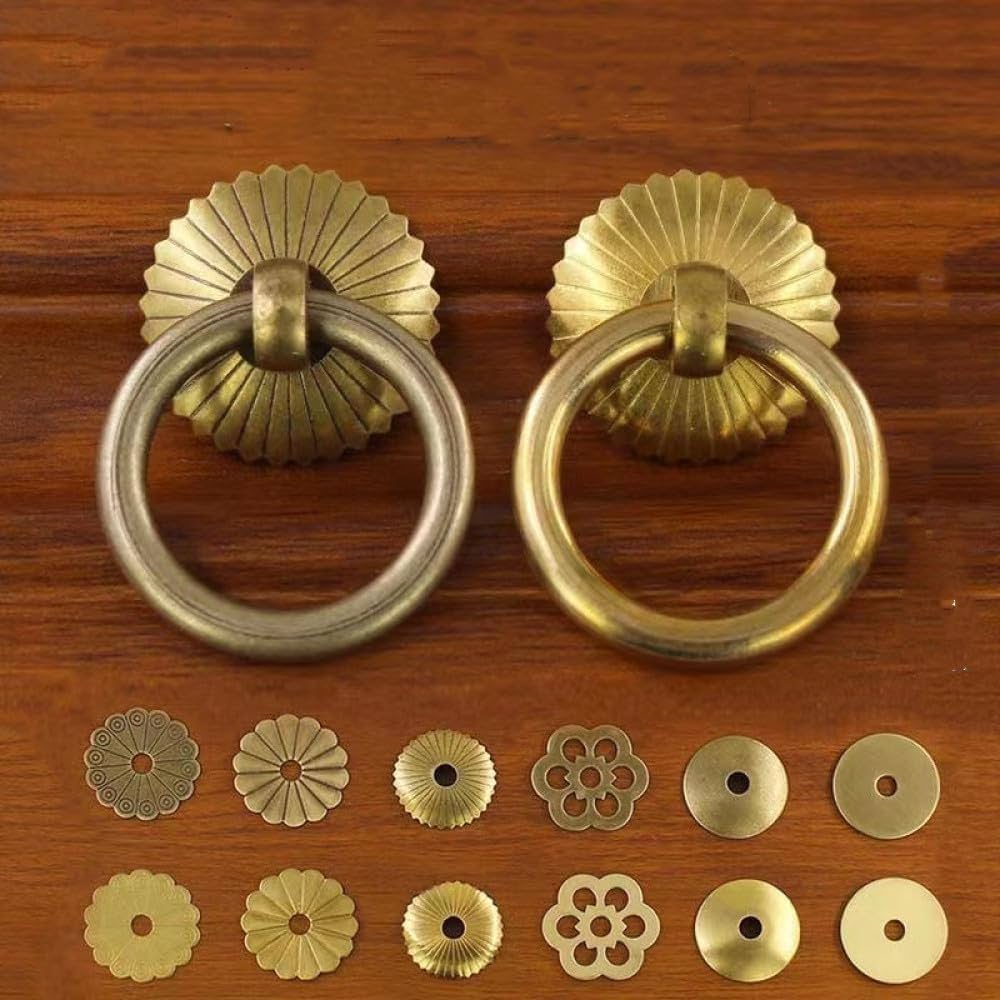 Amazon | ドアハンドル ミニハンドル取手アンティーク銅キャビネット