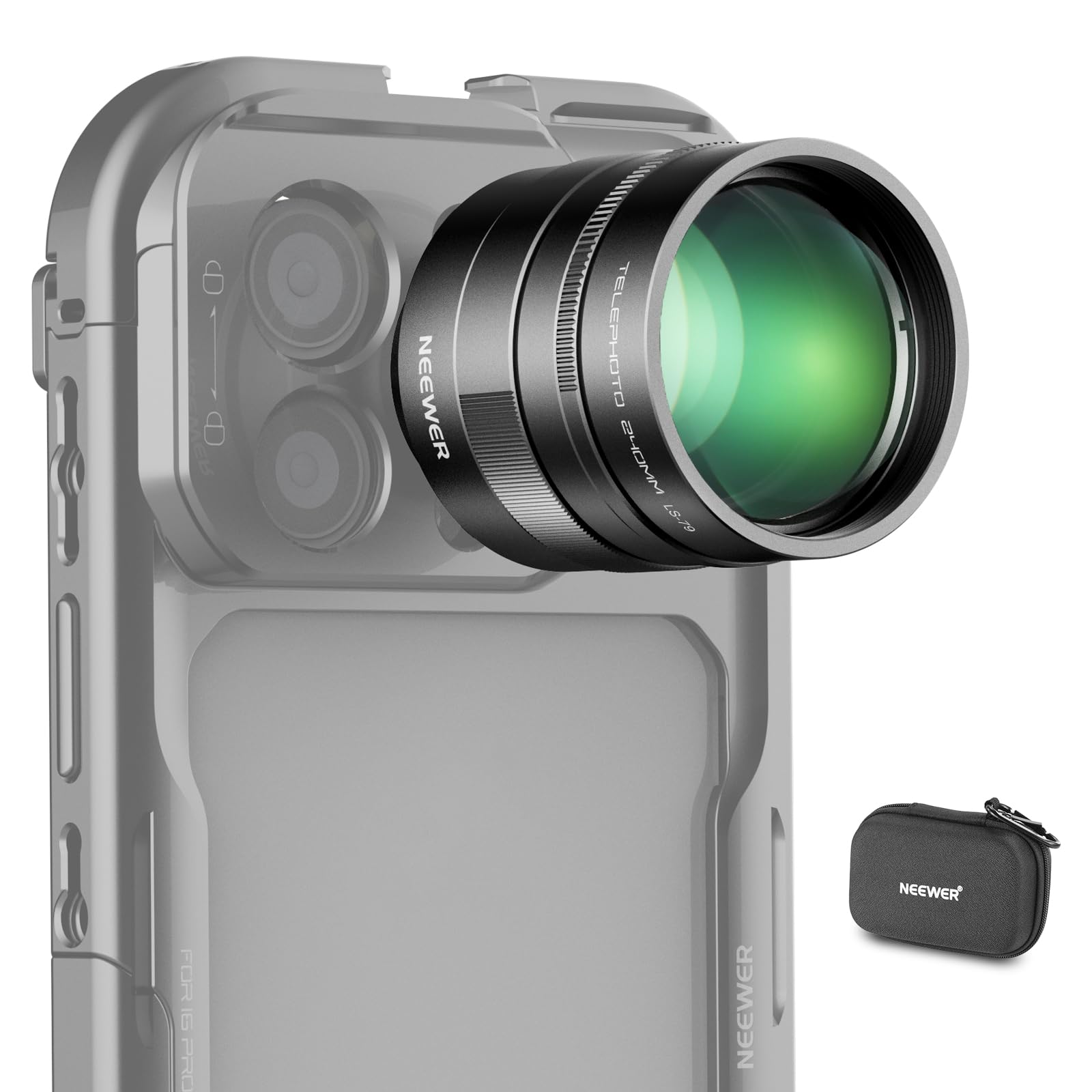 Amazon.co.jp: NEEWER 2倍コンバーター スマホカメラ望遠レンズ専用
