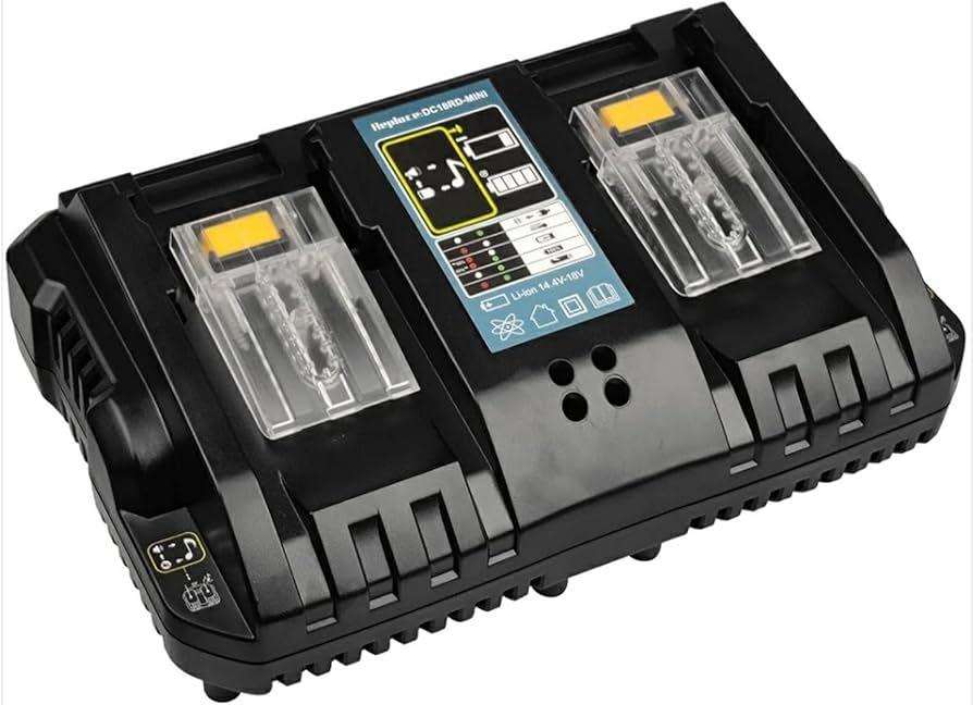 Amazon.co.jp: VANKO 互換 マキタ 充電器 2口 同時に充電可能 DC18RD